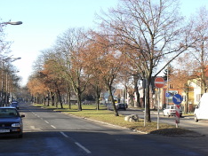 Straßenführung um den Dorfanger